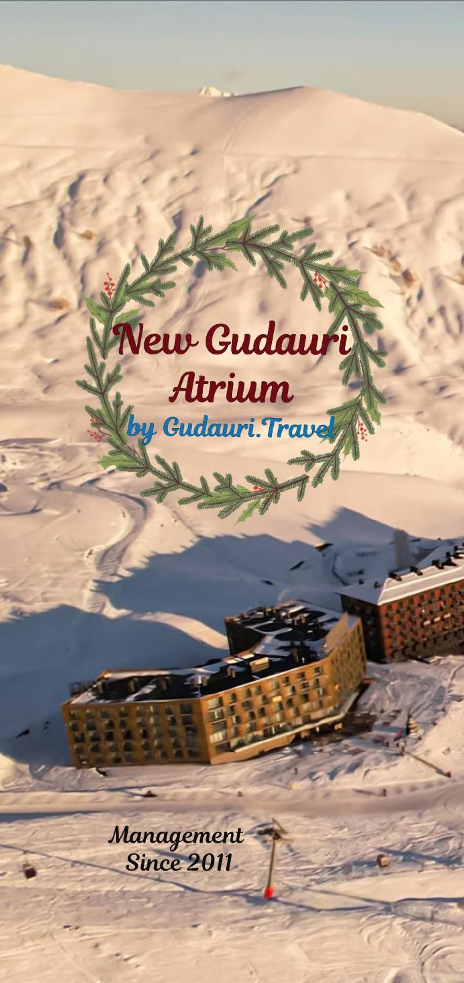Atrium New Gudauri By Gudauri Travel Aparthotel Εξωτερικό φωτογραφία